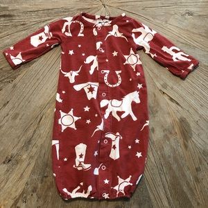 Mudpie Sleep Dress or Pants Suit, 3-6m